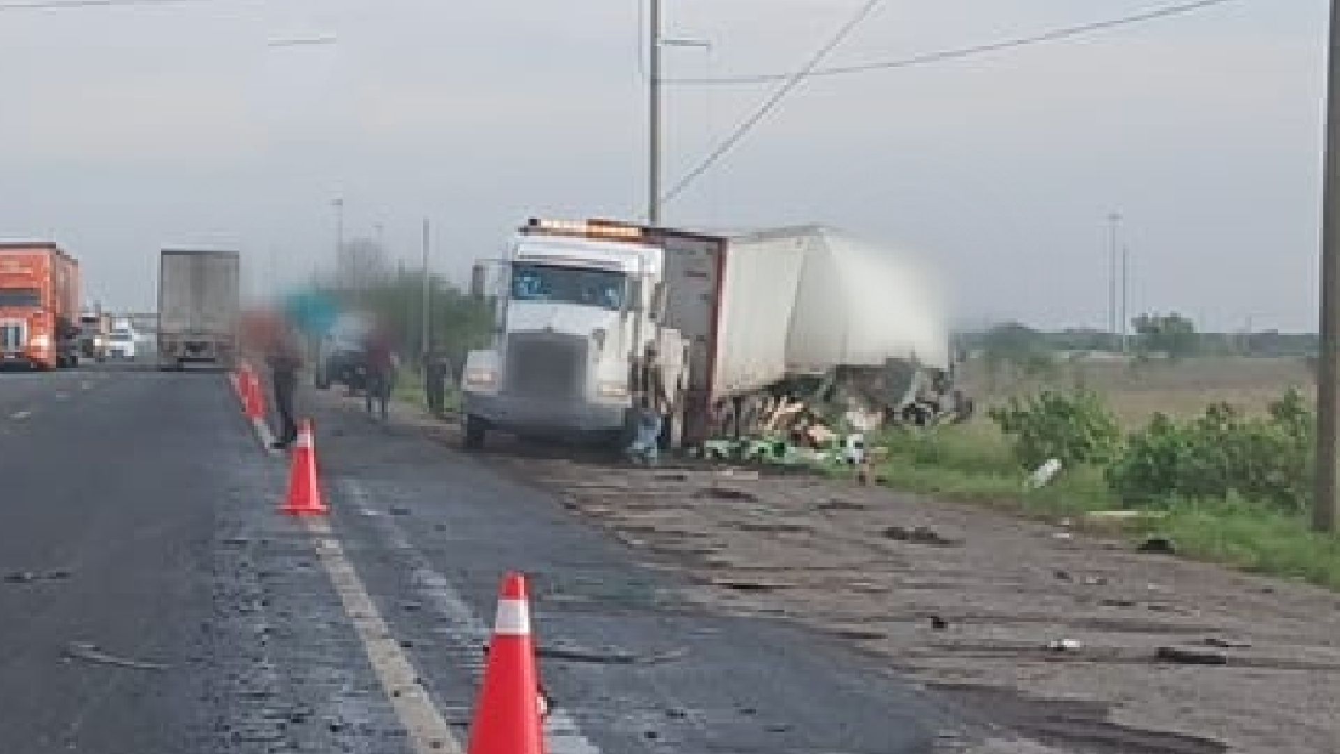 Accidente vial. Foto: Guardia Nacional